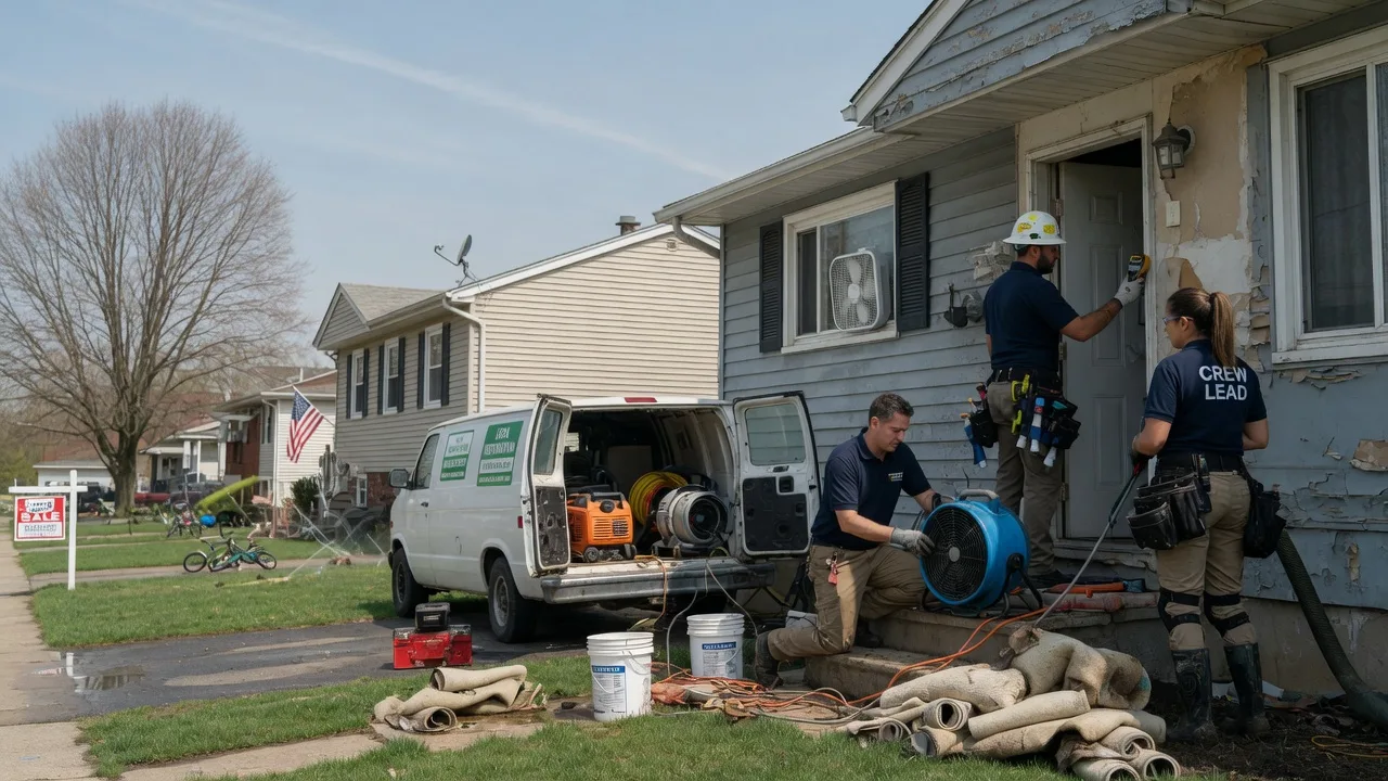 Flood Cleanup in Marshalls Creek, PA near me
